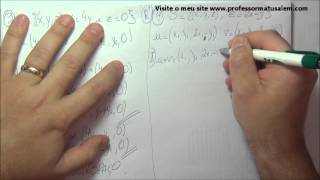 Álgebra Linear  2  4  subespaço vetorial  exercício resolvido 2 [upl. by Anees873]