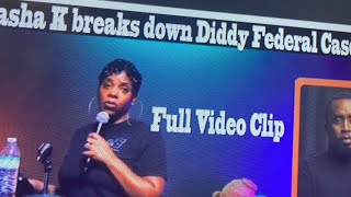 Tasha K Breaks down Diddy Federal Raid Diddy Did too MUCH [upl. by Etnauq]