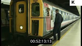 1990s London Victoria Train Station Connex London Transport [upl. by Monjo277]