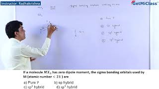 Sigma bonding orbitals KCET 11th Chemical Bonding And Molecular Structure [upl. by Nnov]