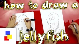 How To Draw A Jellyfish From SpongeBob [upl. by Wall]