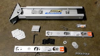 LeveLok LLSTB2QC Ladder Leveler Stabilizer review and installation [upl. by Nediarb]