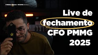 Live de Encerramento  Redação  Estratégias  Levantar o Moral  Live  CFO PMMG 2025 [upl. by Soni]