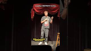 comedian DESTROYS heckler [upl. by Flor]