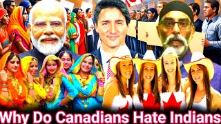 why do canadians hate indians  justin trudeau trump  Canada vs india [upl. by Uyr642]