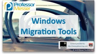 Windows Migration Tools  CompTIA A 220902  14 [upl. by Crysta591]