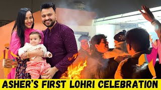 Ashers FIRST LOHRI Celebration ❤️ [upl. by Vere944]