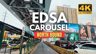 Discover If the EDSA Bus Carousel Is A Quick And Convenient Option Northbound  4K  Philippines [upl. by Philis339]