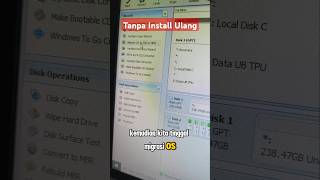 Migrasi HDD ke SSD Tanpa Install Ulang [upl. by Jeromy279]