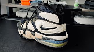 Reviving a Classic Air Max Uptempo 2 Restoration  Deep Cleaning amp Paint [upl. by Greta]