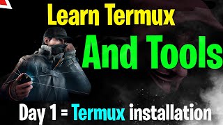 Termux Tutorial for Beginners  How to install Termux And setup some Important tools  Day 1 [upl. by Silvana]