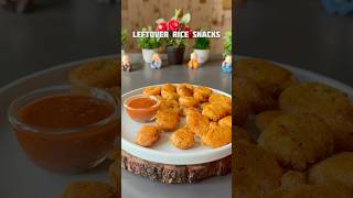 Trending recipe of leftover rice snacks shorts recipe snacks leftoverrecipe [upl. by Dasya]