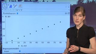 Matematikk 2P Lineær regresjon [upl. by Arhas355]