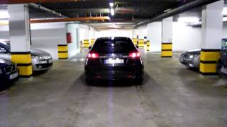 Honda Civic Type R FN2 TODA Racing catback Exhaust system garage outside [upl. by Bega]