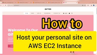 How to Host a Website on AWS EC2 for Free [upl. by Roselani]