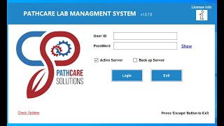 Laboratory Software  Pathcare Solutions Training  How to Login [upl. by Turne]