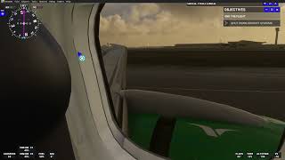 widerøe EMBREAR erj E190 E2 landing at oslo WING cam [upl. by Nodearb]