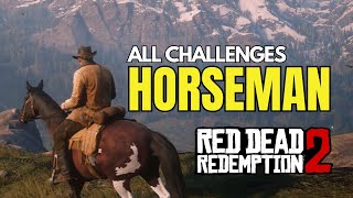 Horseman Challenges The Definitive Guide  Red Dead Redemption 2 [upl. by Tamara]