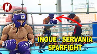 NAOYA INOUE vs GENESIS SERVANIA Sparring Fight  2 [upl. by Maice981]