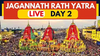 Jagannath Rath Yatra 2024 LIVE Streaming  Annual Ratha Yatra Day 2  Puri Jagannath Temple ET Now [upl. by Labina]