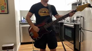 Circle Jerks  Red Tape  Bass cover 4k [upl. by Houston425]