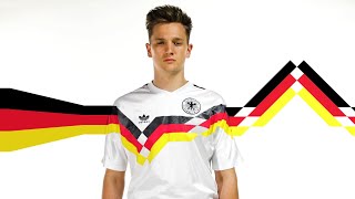 History Of Germanys World Cup Football Kits [upl. by Amarillis]