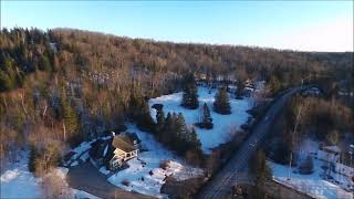 Chalet drone hiver [upl. by Duer249]