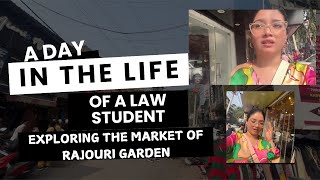 INSANE EXAM WEEK  3rd Year Law student  Shopping at Rajouri market  STUDY VLOG [upl. by Atikir]