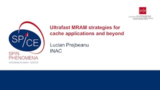 Talks  Ultrafast Spintronics  Lucian PREJBEANU INAC [upl. by Bergstrom239]