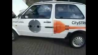 classic electric cars Elektroauto VW Golf II Citystromer [upl. by Yelraf]