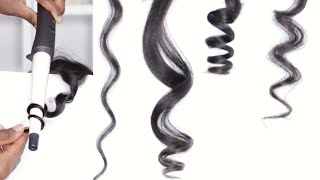 5 Curling Wand Tips and Different Curls You Can Create [upl. by Anahsak48]