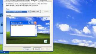 Como agrandar o achicar los iconos del windows xp [upl. by Stargell]