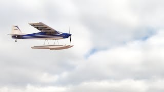 EFlite Valiant 13m Float Testing first attempt with float set HBZ7390 Long Video Version [upl. by Fulbright308]