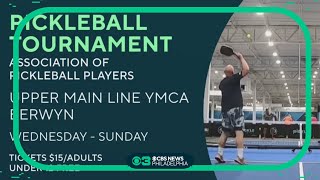 Pickleball tournament to be held at Berwyn YMCA [upl. by Lyrred237]