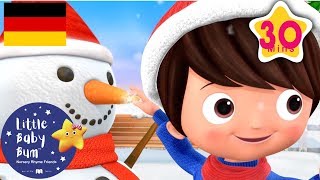 Die FingerFamilie Weihnachten  Kinderlieder  Little Baby Bum Deutsch  Cartoon  Weihnachten [upl. by Blumenthal276]