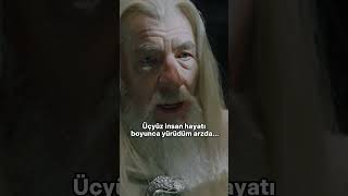 Gandalf Edorasdan Ayrılıyor [upl. by Kesia]