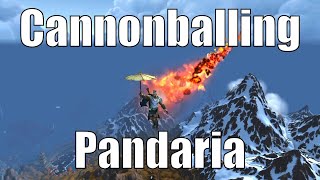 Cannonballing Pandaria  WoW Pandaria Remix  World of Warcraft [upl. by Ettegirb762]