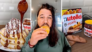 Nutella Life Hacks  Nutella Ice Cream Nutella Banana Nutella Noodles amp More [upl. by Geralda]