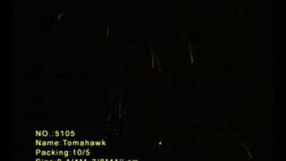 Tomahawk Rocket Pack  5 Rockets  Epic Fireworks [upl. by Notsla]