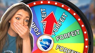 FORFEIT SPIN THE WHEEL ROCKET LEAGUE EDITION [upl. by Aisile]