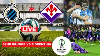 Club Brugge vs Fiorentina 11 Live UEFA Conference League Semi 2024 UECL Match Score Highlights Vivo [upl. by Ennahgiel]