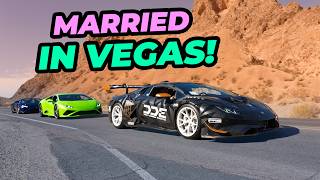 We Rented the DDE Lambo And Got Married in Vegas [upl. by Amyaj254]