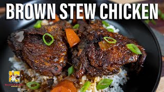 Easy To Make Brown Stew Chicken  Chicken Recipe [upl. by Einnok470]