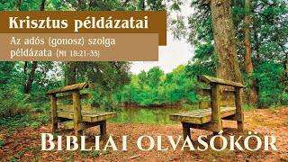 OLVASÓKÖR Krisztus példázatai  Az adós gonosz szolga példázata Reisinger János [upl. by Megdal362]