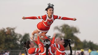 Frosh JV Cheer Performance  Wasco Shafter Game 2022 [upl. by Oinafipe]