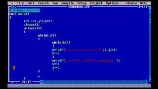 665 WAP to use three while nested loop print numbers after each interation and message after loop [upl. by Liederman237]