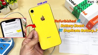 Cashify Refurbished iPhone मैं Battery SCAM honest Review after 2 months  Part 2 [upl. by Jonati]