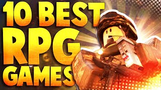 Top 10 Best Roblox RPG Games to play in 2022 [upl. by Carter]