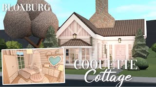 Roblox Bloxburg  Coquette Cottage  Minami Oroi [upl. by Norvell230]