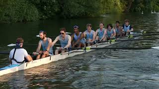 Hughes Hall M1 Division 1 Thursday Cambridge May Bumps 2023 slow motion [upl. by Udale249]